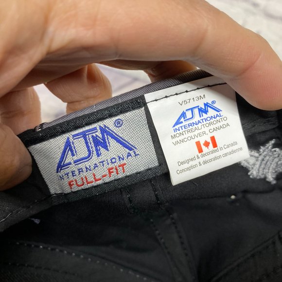 Oilfield Hat Cap Strap Back Black I Survived The Beast Embroidered Barbed Wire - Picture 8 of 9